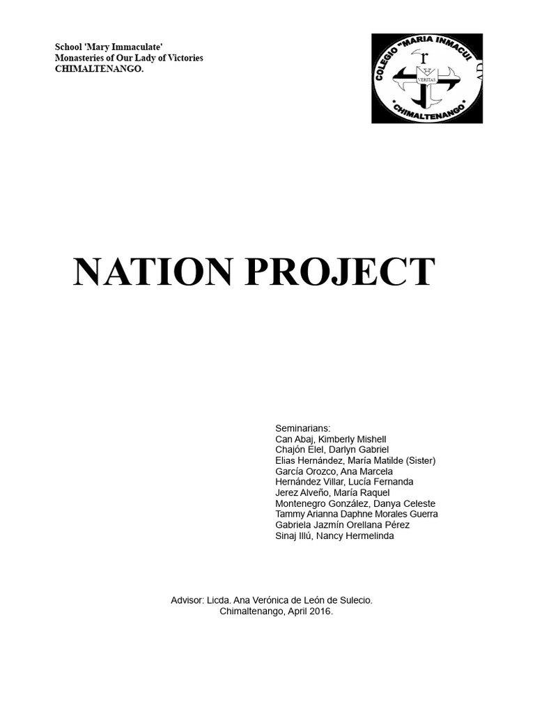Nation Project | PDF | Love | Social Equality