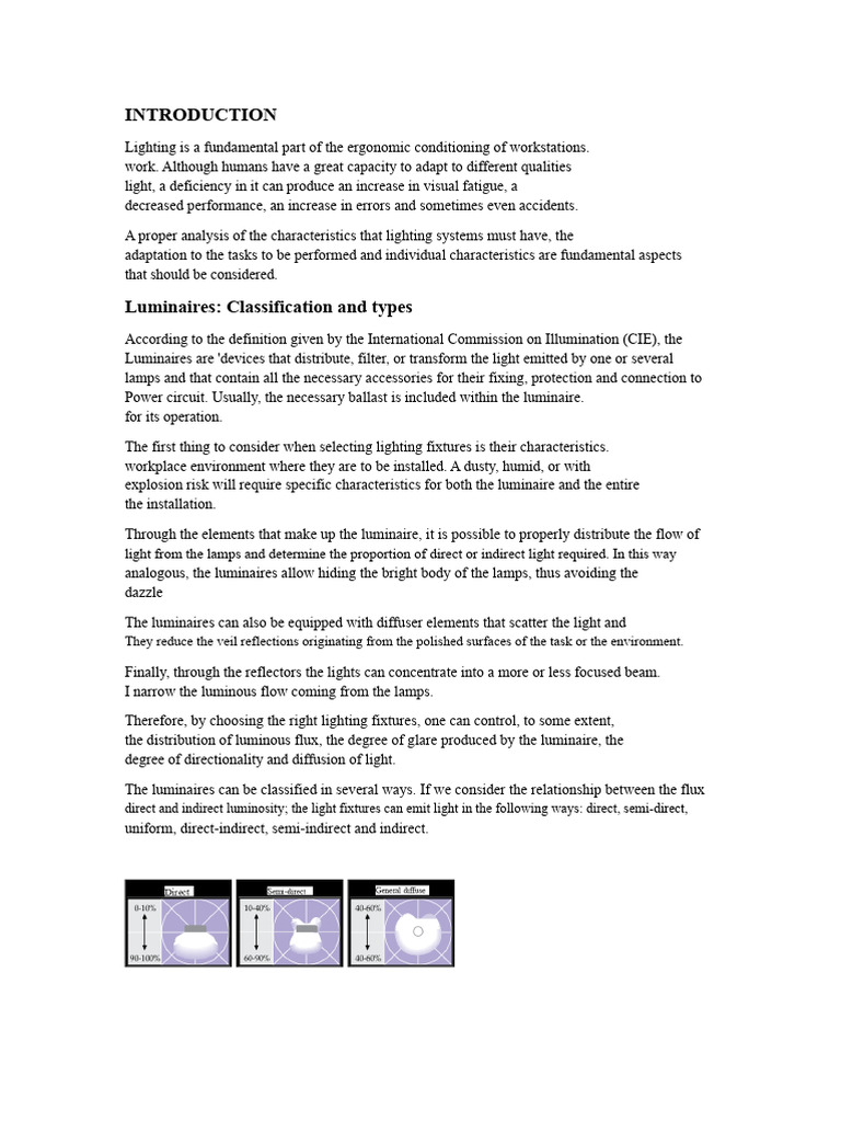 Essential Guide to Workplace Lighting | PDF | Lighting ...