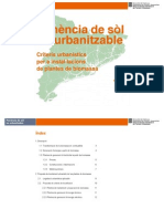 PONÈNCIA DE SÒL NO URBANITZABLE. Criteris Urbanístics Per A Instal Lacions de Plantes de Biomassa