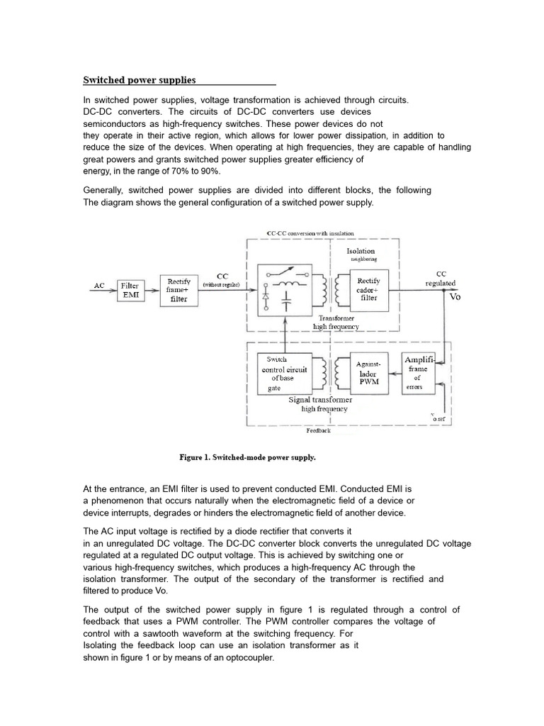Understanding Switched Power Supplies | PDF | Power Supply | Rectifier