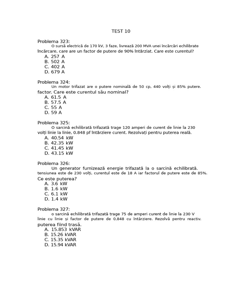 Test 104 | PDF