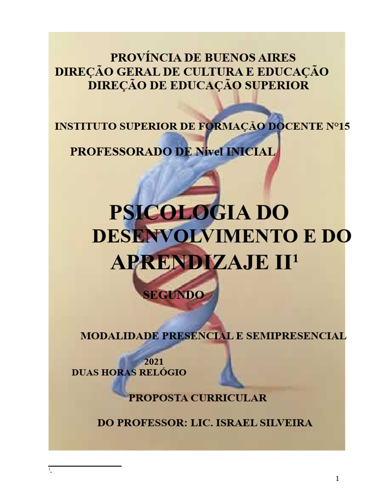 Psicologia do Desenvolvimento na Educação | PDF | Aprendizado | Pedagogia