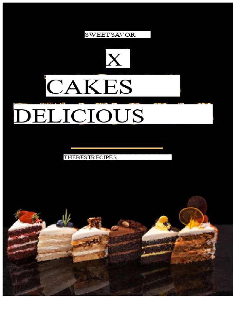 Mini Dessert Course: Recipes & Tips | PDF | Cakes | Baking