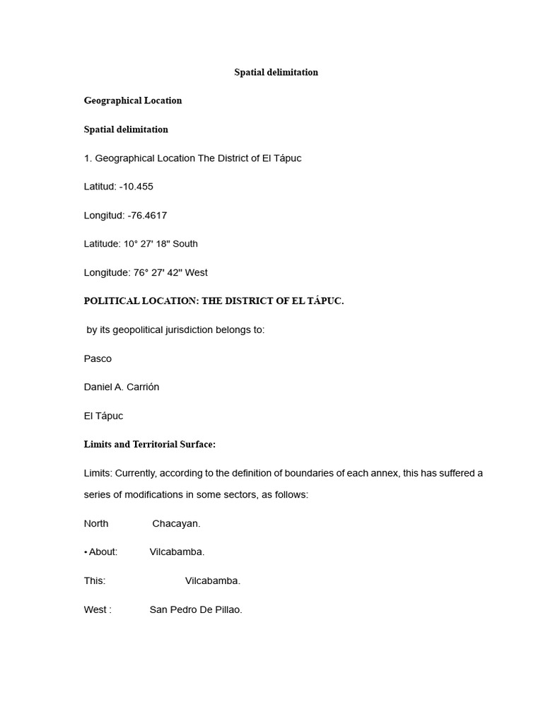 Historical Review of Tapuc | PDF