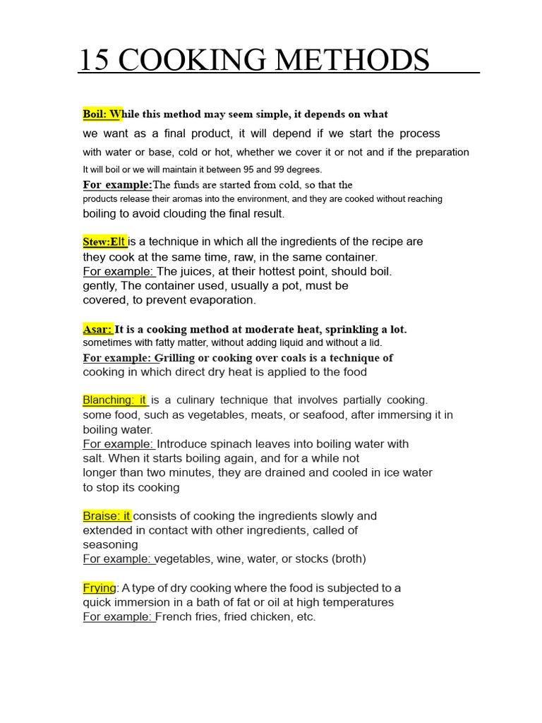 Sous Vide vs Boiling Methods | PDF | Cooking | Grilling