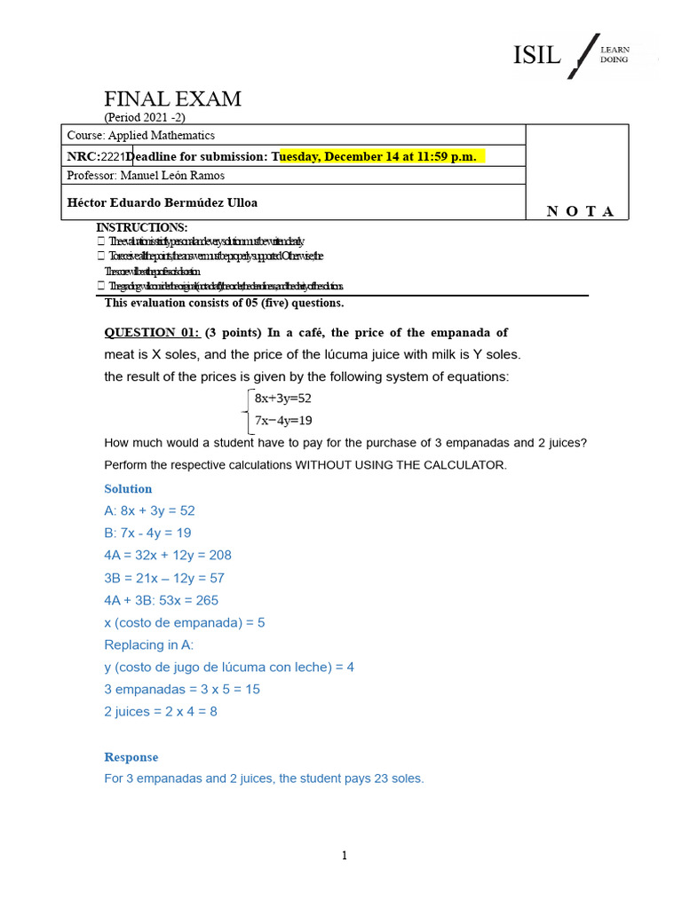 2221 - Final Mate | PDF | Economic Equilibrium | Demand