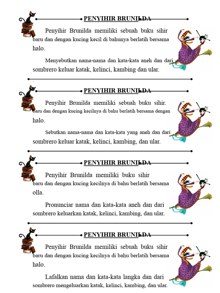 Penyihir Brunilda BR | PDF