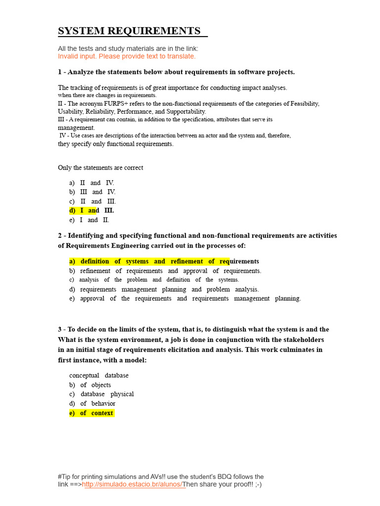 Software Requirements Analysis Guide | PDF | Software Development | System