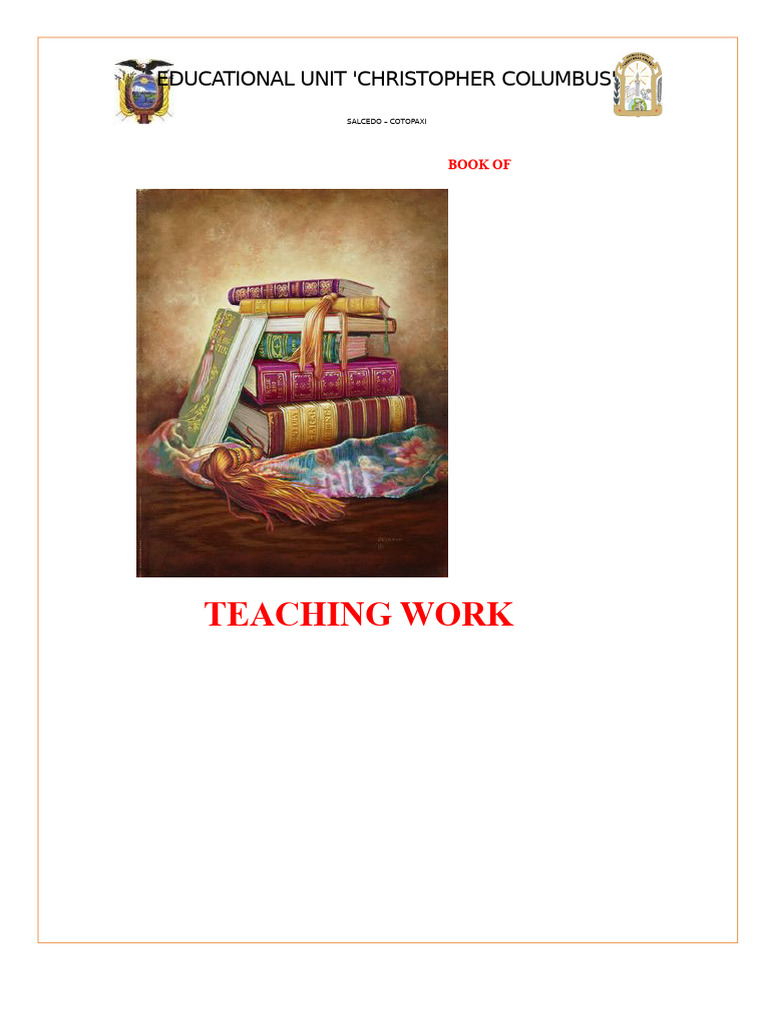 Teacher's Workbook | PDF | Notebook | Value (Ethics)