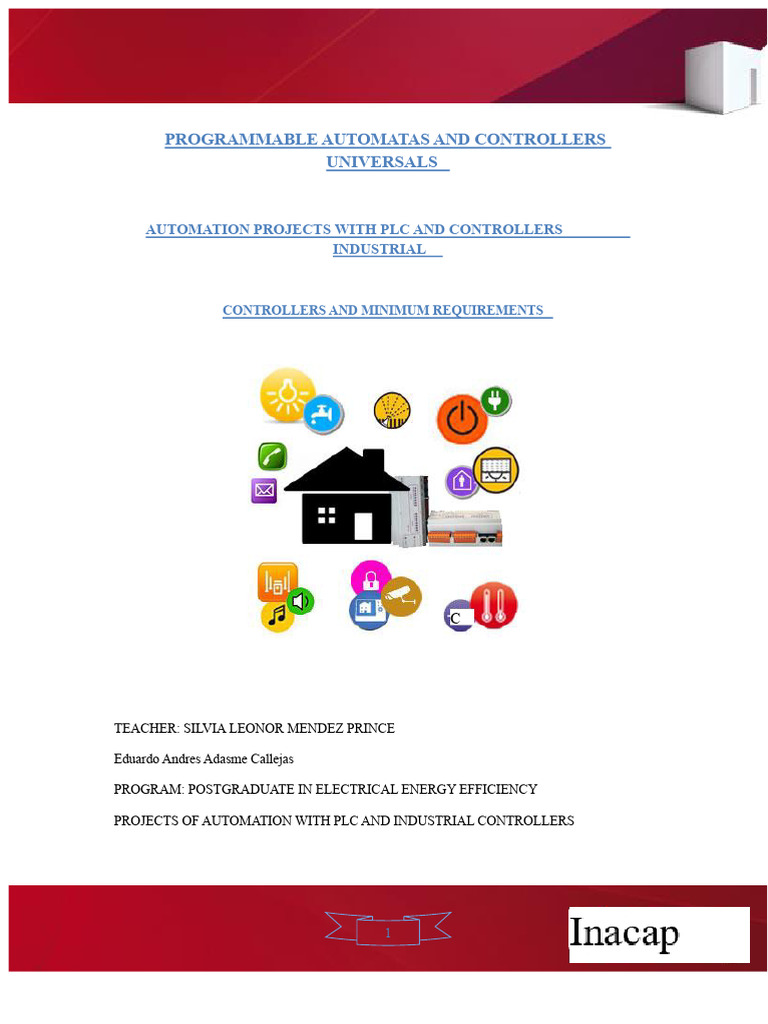 Home Automation with PLC Controllers | PDF | Electricity | Electrical ...