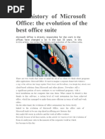 Microsoft Project Version History | PDF