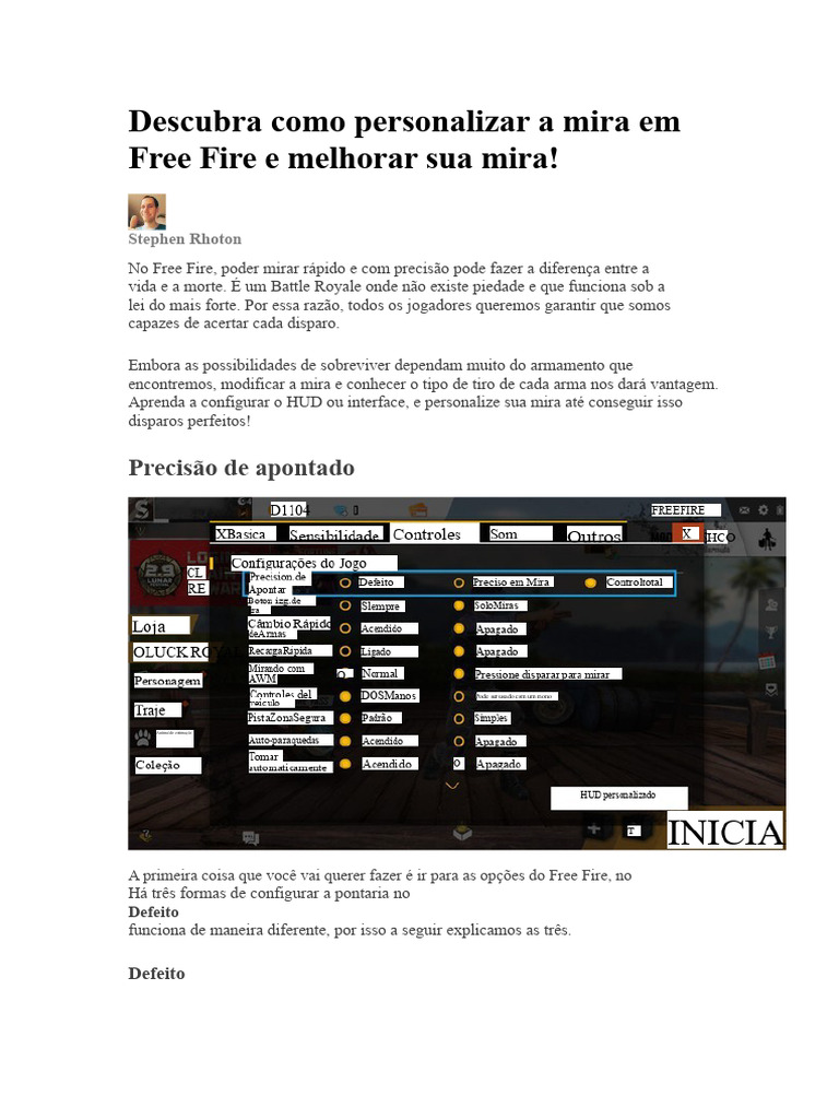 Garena Free Fire | PDF | Tempo | Rifle