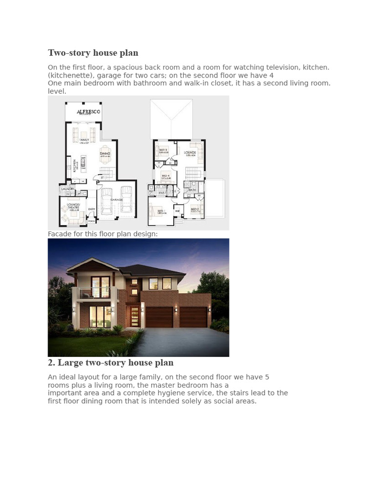 House Plans | PDF | Room | Bedroom