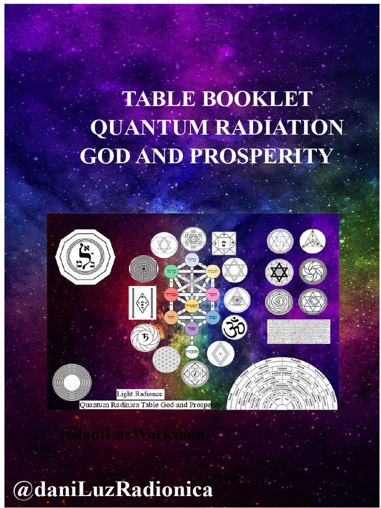 Radionic Table for Kabbalistic Healing | PDF | Kabbalah | Esotericism