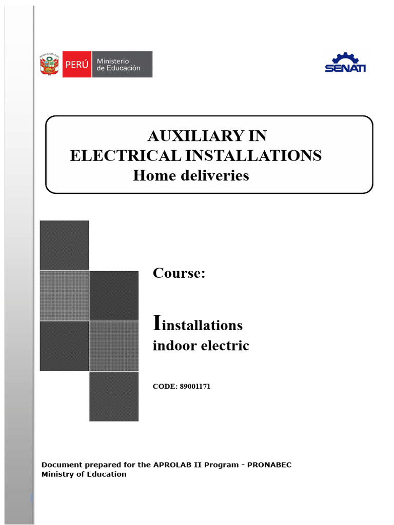 Electrical Installations Course Overview | PDF | Fluorescent Lamp ...