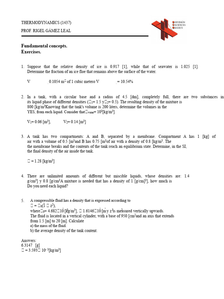 Ej Tema1 Ter V2 | PDF | Pressure | Pressure Measurement