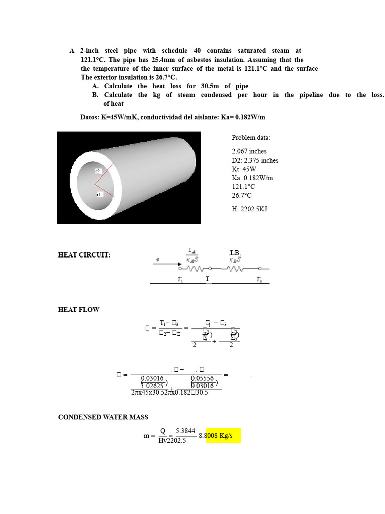 Heat Problems | PDF | Heat Transfer | Thermal Insulation