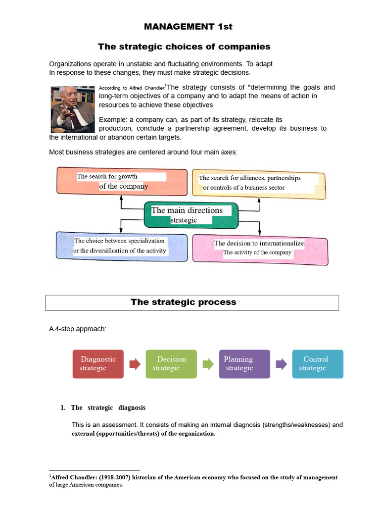 Strategic Business Choices Explained | PDF | Strategic Management ...