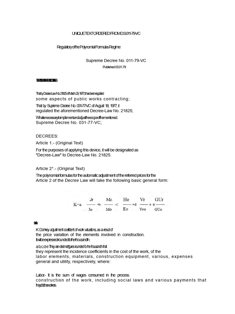 Ds No 011 79 VC - Polynomial Formula | PDF | Algebra
