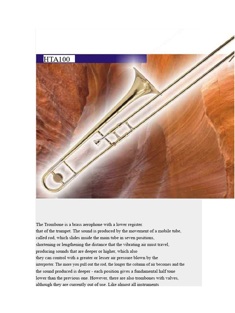 History of The TRBN 1 | PDF | Trombone | Brass Instruments