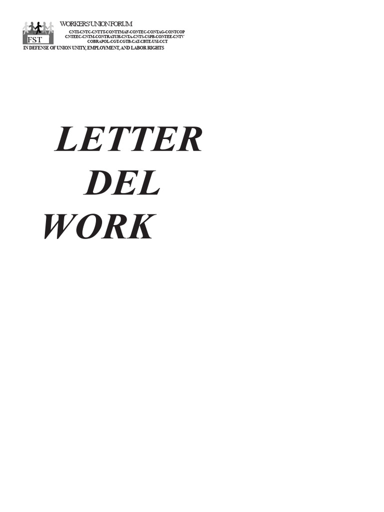 Defending Labor Rights and Union Unity | PDF | Employment | Salary