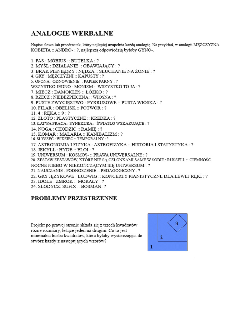 Test Tytana Mega Społeczeństwa | PDF