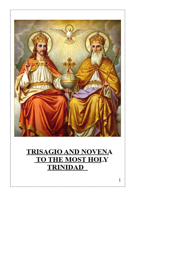 Trisagion To The Holy Trinity 2019 | PDF | God The Father | Glory ...