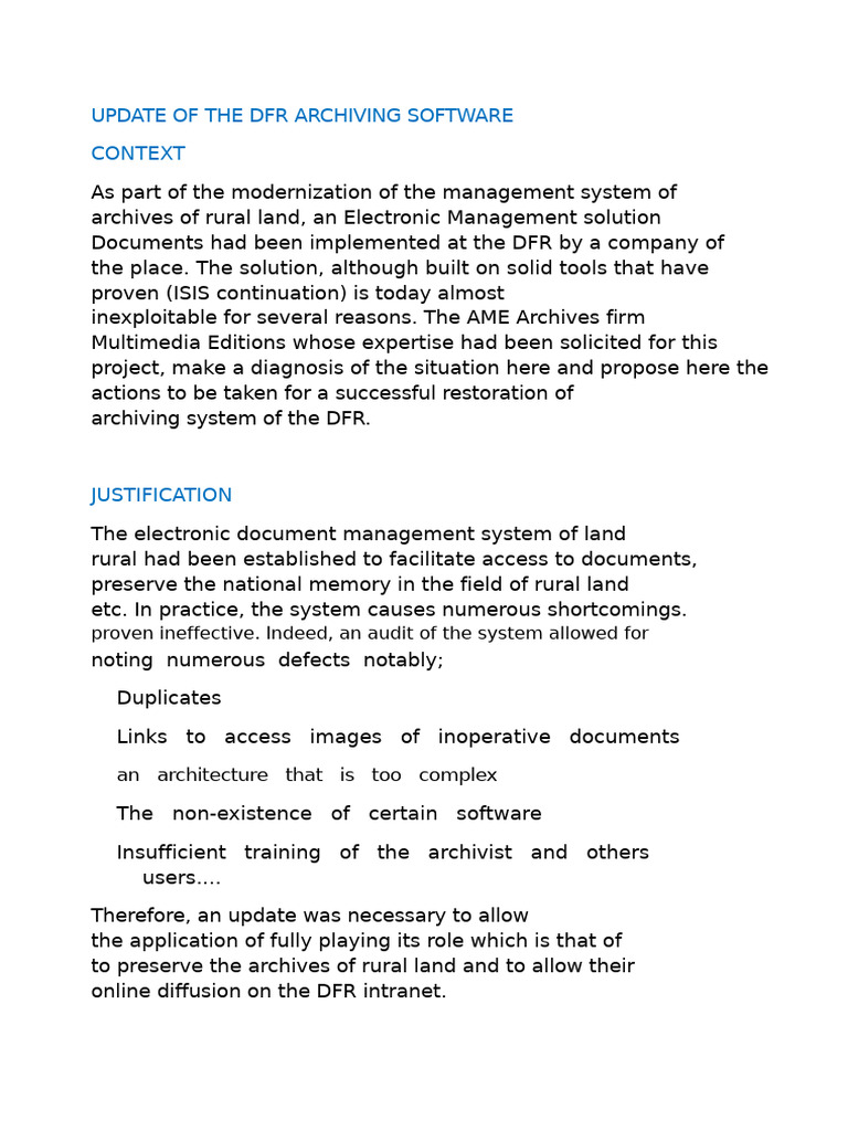 Final Report Software Update | PDF | Databases | Computer File