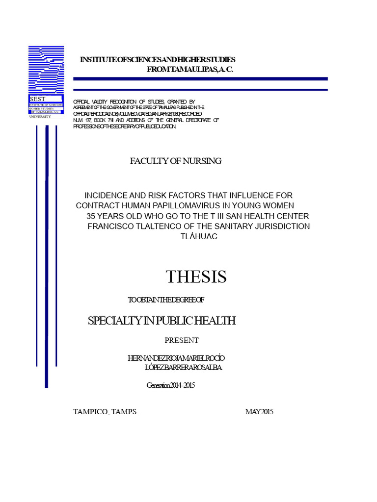 Cancer Thesis 2016 | PDF | Cervical Cancer | Ovary