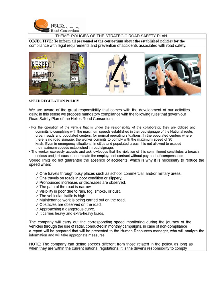Talk December 11 - Speed Limits - Use of Seat Belts | PDF | Seat Belt ...