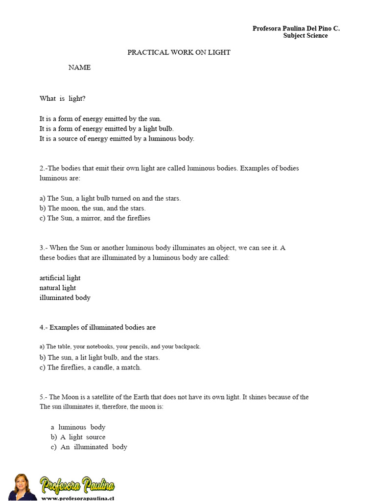 Understanding Light: Properties and Sources | PDF | Light | Refraction