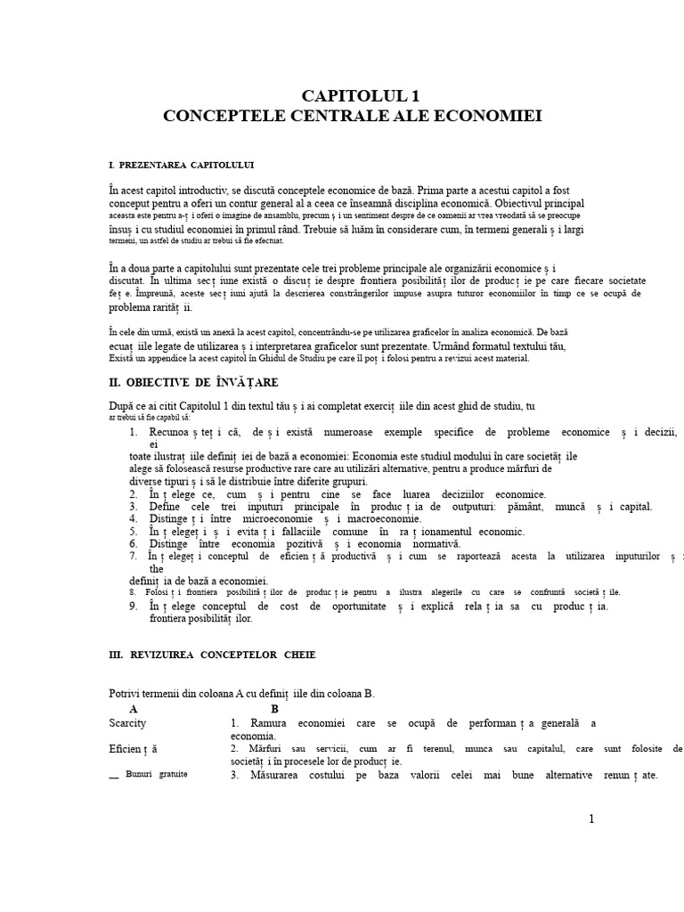 Ghid de Studiu În Macroeconomie Samuelson | PDF