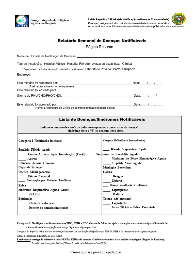 Pidsr Cif | PDF | Saúde pública | Imunologia