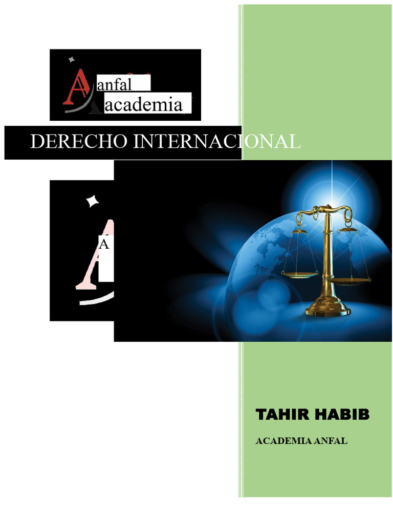 Preguntas Esperadas o Importantes de Derecho Internacional CSS Por ...