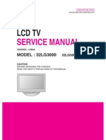 LG 32lg3000 Chassis Ld84a LCD TV SM