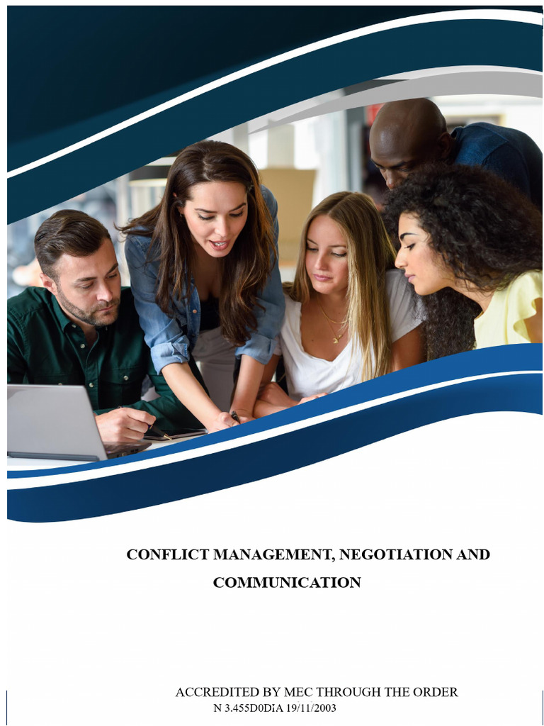 Conflict Management, Negotiation And: Communication | PDF | Negotiation ...