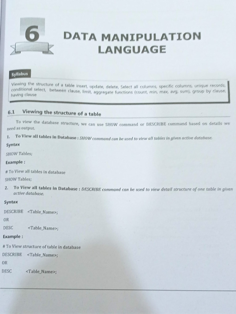 CHP 6 DBMS | PDF