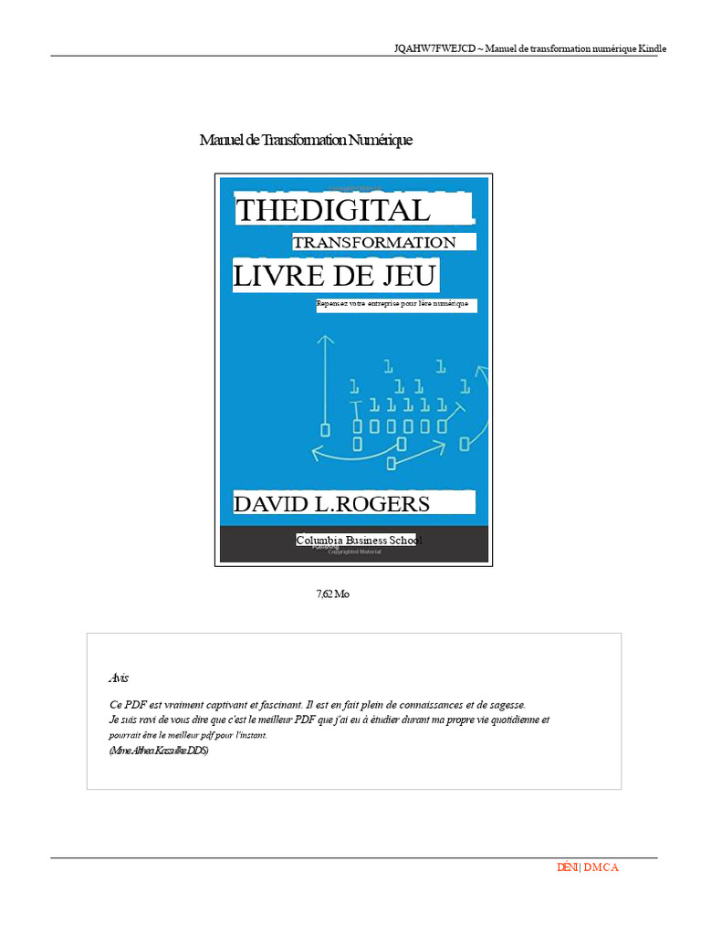 Manuel de Transformation Numérique | PDF