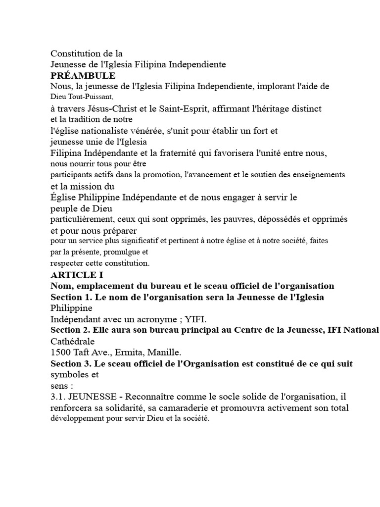 Constitution Statuts et Règlements Généraux de l'Ordre Maçonnique en