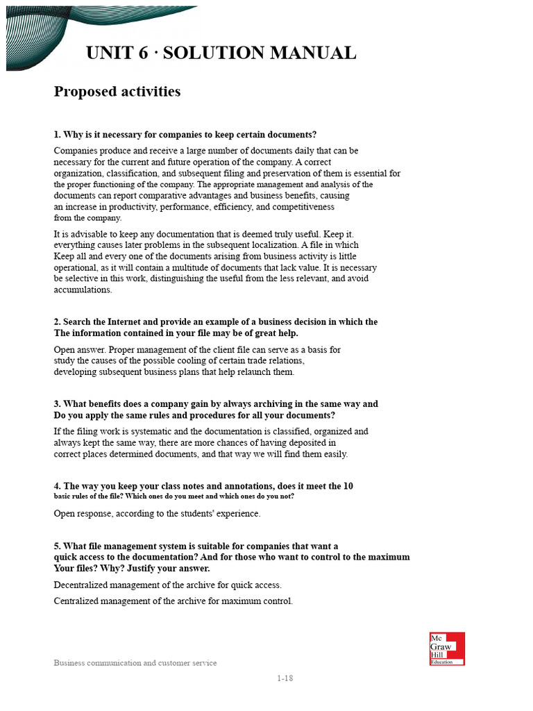 Unit 6 Solution Manual | PDF | Computer File | Databases
