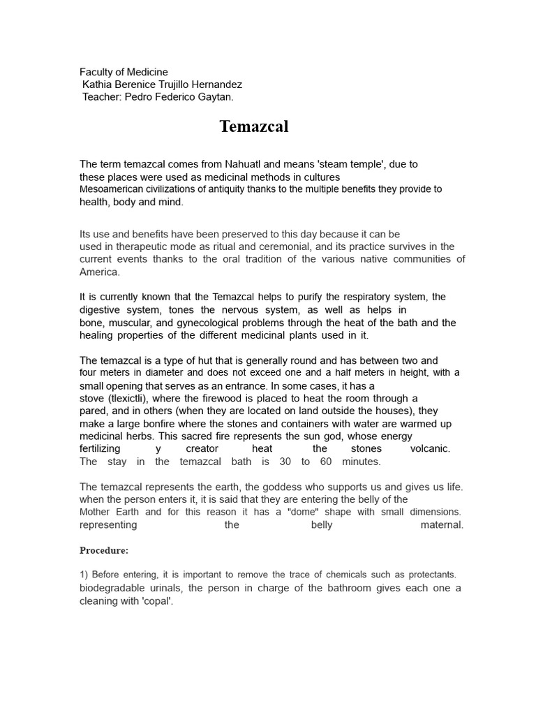 Temazcal | PDF | Bathroom