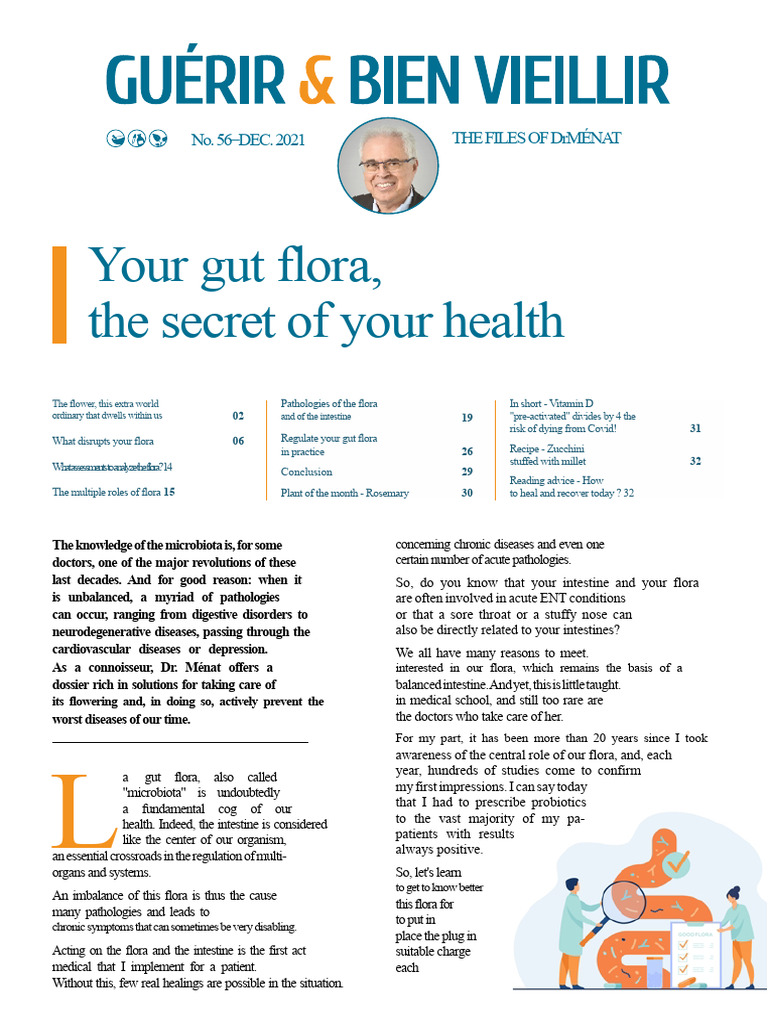 Curated visual reference: Visual Reference: Healing Well Aging 56 Dec 2021 Gut Flora Pdf Dietary