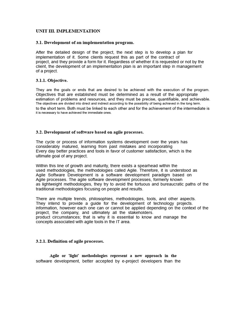 UNIT III - Implementation - Design and Implementation of Systems | PDF ...