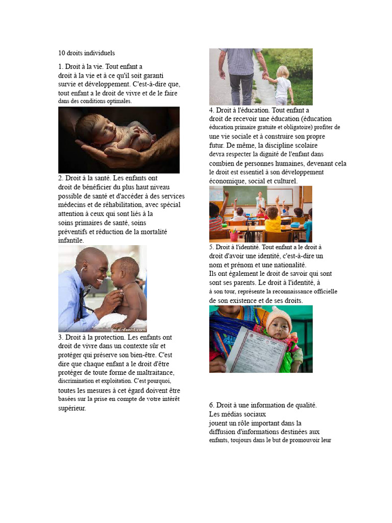 Droits individuels des enfants | PDF | Justice | Crime et violence