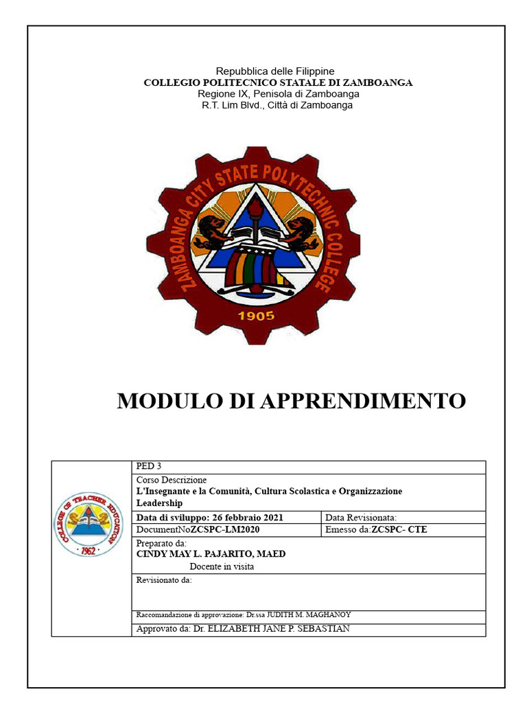 Ped 3 Complete Module | PDF