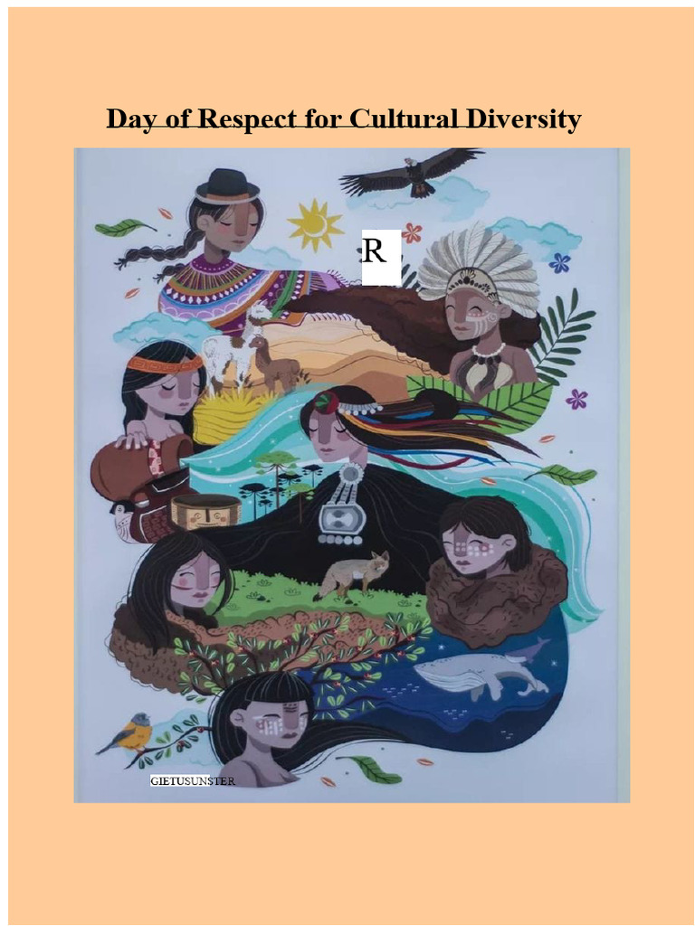 Day of Respect For Cultural Diversity 23 | PDF