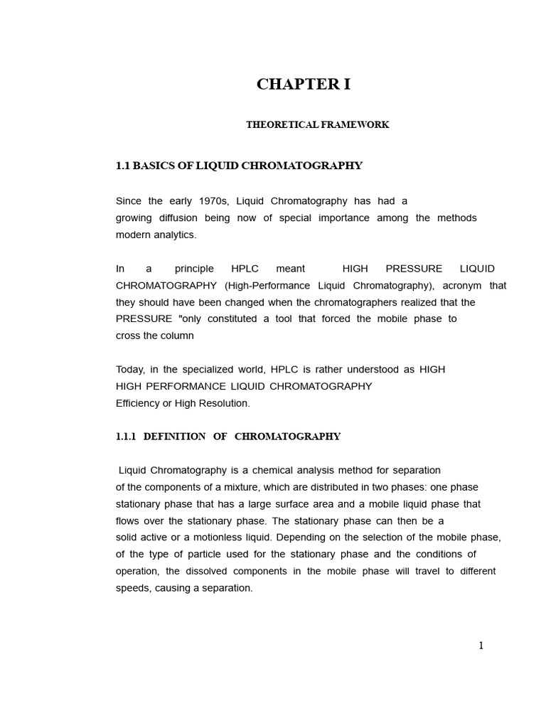 Liquid Chromatography Basics and Applications | PDF | High Performance ...