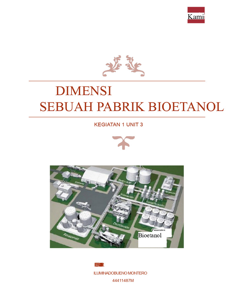 Dimensi Pabrik Bioetanol di Spanyol | PDF