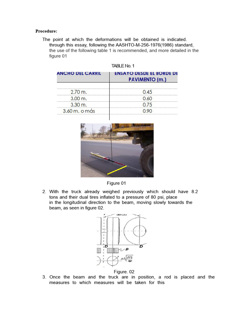 Deflection Measurement Procedure Guide | PDF