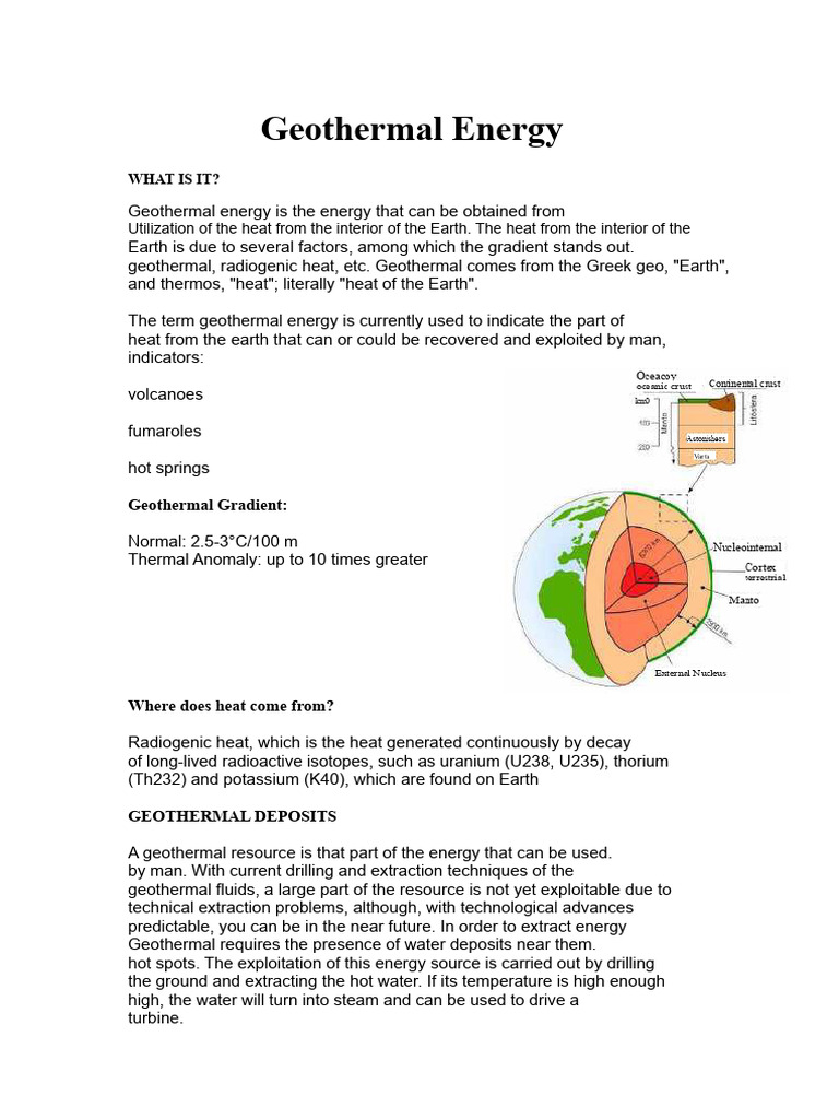 Understanding Geothermal Energy Basics | PDF | Geothermal Energy | Water